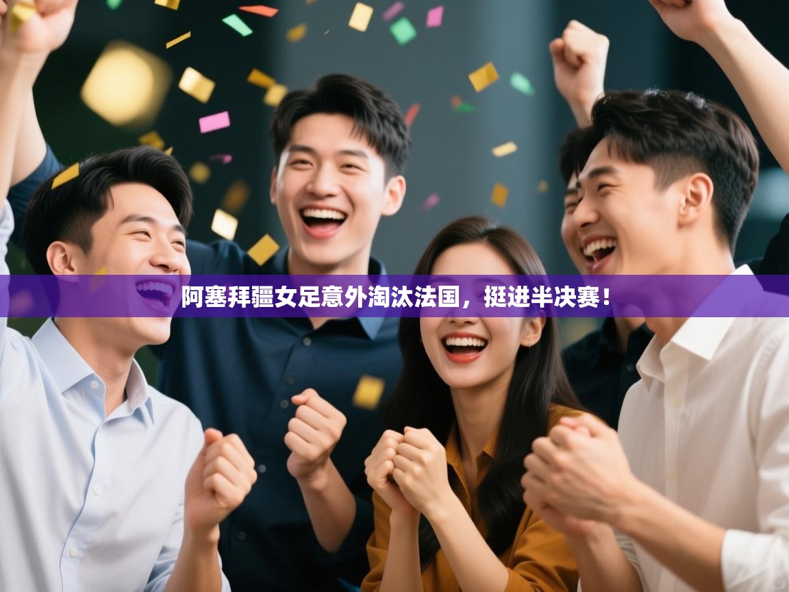 阿塞拜疆女足意外淘汰法国，挺进半决赛！